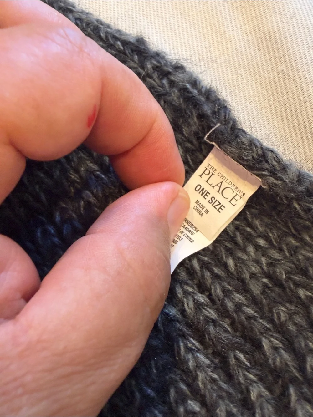The Childrens Place cozy charcoal